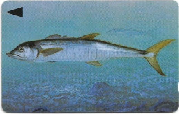 Bahrain - Batelco (GPT) - Fish Of Bahrain - Spanish Mackerel - 40BAHH (Dashed Ø), 1996, 50Units, Used - Baharain