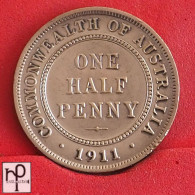 AUSTRALIA 1/2 PENNY 1911 -    KM# 22 - (Nº55328) - ½ Penny