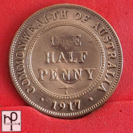 AUSTRALIA 1/2 PENNY 1917 -    KM# 22 - (Nº55329) - ½ Penny