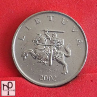 LITHUANIA 1 LITAS 2002 -    KM# 111 - (Nº55330) - Litauen