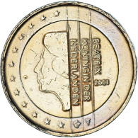 Pays-Bas, 2 Euro, 2001, Utrecht, TTB, Bimétallique, KM:241 - Pays-Bas