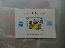 Zaire  Bl Bloc Blok 34 Non Dentele Ongetand  Année De L'enfant Neuf ** Mnh  ( 1979 ) - Ungebraucht