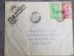MADAGASCAR - Enveloppe De Tananarive Pour La France En 1938 - Brieven En Documenten