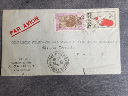 MADAGASCAR - Enveloppe De Tananarive Pour La France En 1939 - Covers & Documents