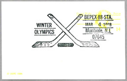 JUEGOS OLIMPICOS INVIERNO CALGARY 1988. Winter Olympic Games. Montvale NJ 1988 - Invierno 1988: Calgary