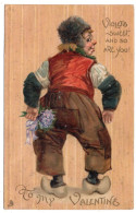 Violets Sweet, And So Are You - FRANCES BRUNDAGE - Tuck R. 1034 - Valentinstag