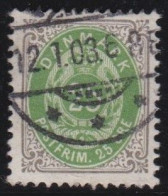 Danemark      .    Y&T    .   27-A     .   Perf. 12½    .   O     .    Cancelled - Oblitérés