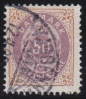 Danemark      .    Y&T    .   28-A    .   Perf. 12½    .   O     .    Cancelled - Used Stamps