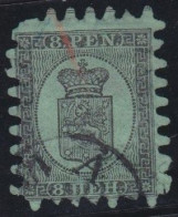 Finland       .    Y&T    .   6 (2 Scans)      .   O     .    Cancelled - Used Stamps