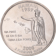 Monnaie, États-Unis, Hawaii, Quarter, 2008, U.S. Mint, Denver, FDC, Cupronickel - 1999-2009: State Quarters