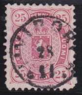 Finland       .    Y&T    .   17a    .  Perf.  11      .   O     .    Cancelled - Used Stamps
