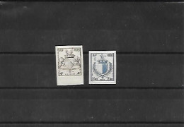 France Non Dentelé Neuf** N°734/35  Net 25 € - 1941-1950