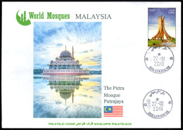 ARGHELIA - Philatelic - Putra Mosque Mosques - Malaysia - Moschee - Mosquée - Mezquita - Mezquitas Moschea - 2 Scans - Mezquitas Y Sinagogas