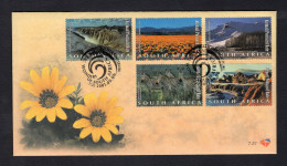 South Africa 2001 - Natural Wonders Of South Africa - FDC - Excellent Quality - Superb*** - Lettres & Documents