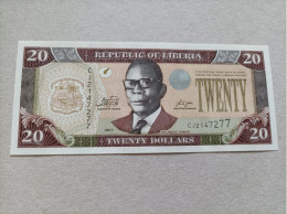 Billete De Liberia De 20 Dólares, Año 2011, UNC - Liberia