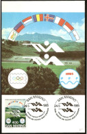 SHOOTING - SAN MARINO 1985 - PRIMI GIUOCHI DEI PICCOLI STATI D'EUROPA - TIRO - MAXIMUM CARD - M - Tiro (armas)