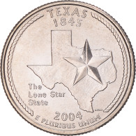 Monnaie, États-Unis, Texas, Quarter, 2004, U.S. Mint, Philadelphie, FDC - 1999-2009: State Quarters