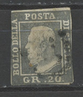 Italie - Italy - Italien Anciens Etats - Sicile 1859 Y&T N°AESi23 - Michel N°6 (o) - 20g Ferdinand II - Sicilië