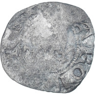 Monnaie, France, Charles VI, Denier Tournois, 1380-1422, 2nd Emission, TB - 1380-1422 Karl VI. Der Vielgeliebte