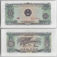 Vietnam Banknote 5 Hao 1976 Pick-79 Coconut Palm Uncirculated - Viêt-Nam