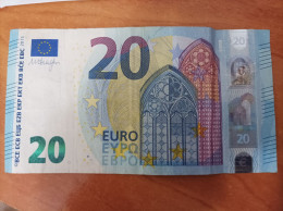 20 EURO ALEMANIA(RB), R013A1,first Position,DRAGHI,  Draghi's Last Platte - 20 Euro