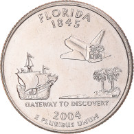 Monnaie, États-Unis, Florida, Quarter, 2004, U.S. Mint, Denver, FDC - 1999-2009: State Quarters