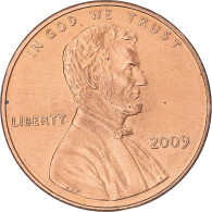 Monnaie, États-Unis, Lincoln Bicentennial, Cent, 2009, U.S. Mint, Philadelphie - Commemoratifs