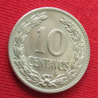 El Salvador 10 Centavos 1985 W ºº - El Salvador
