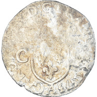 Monnaie, France, Charles IX, Douzain Aux Deux C, 1573, Paris, TB+, Billon - 1560-1574 Charles IX