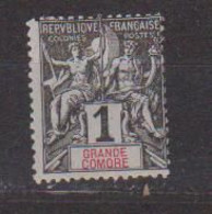 GRANDE COMORE              N° YVERT  :  1 NEUF AVEC CHARNIERES         ( C H     2 / 15 ) - Unused Stamps