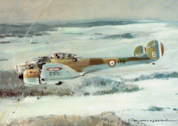 Potez 63.11 - Chasseur Bimoteur - Art Card Par Paul Lengellé - CPM - 1939-1945: 2ème Guerre