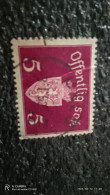 NORVEÇ-1935-45                    5ÖRE        RESMİ PULLAR    USED - Oblitérés