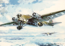 Amiot 143 - Bombardier - Art Card Par Paul Lengellé - CPM - 1939-1945: 2ème Guerre