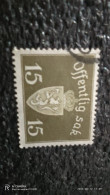 NORVEÇ-1935-45                    15ÖRE        RESMİ PULLAR    USED - Oblitérés