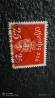 NORVEÇ-1935-45                    25ÖRE        RESMİ PULLAR    USED - Oblitérés