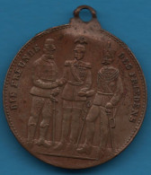 GERMANY MEDAILLE DIE FREUNDE DES FRIEDENS 22mm DEUTSCHLAND - Monarquía/ Nobleza