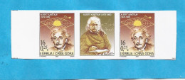 2004  3193 ALBERT EINSTEIN PHYSIKER  MONTENEGRO  CRNA GORA SRBIJA SERBIEN JUGOSLAVIJA RRR IMPERFORATE SELTEN MNH - Albert Einstein