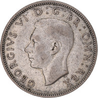 Monnaie, Grande-Bretagne, George VI, Florin, Two Shillings, 1940, TTB, Argent - J. 1 Florin / 2 Schillings