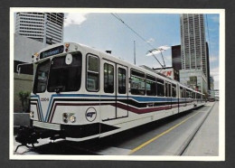 CALGARY - ALBERTA - CALGARY'S L.R.T. (LIGHT RAIL TRANSIT) TRAMWAY - ONE OF THE MOST EFFICIENT URBAN TRANSPORTATION - Calgary