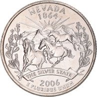 Monnaie, États-Unis, Nevada, Quarter, 2006, U.S. Mint, Philadelphie, FDC - 1999-2009: State Quarters