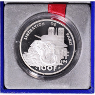 Monnaie, France, Libération De Paris, Libération, 100 Francs, 1994, BE, FDC - Commemoratives