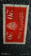 NORVEÇ-1935-45                    20ÖRE        RESMİ PULLAR    USED - Oblitérés