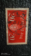 NORVEÇ-1935-45                    20ÖRE        RESMİ PULLAR    USED - Oblitérés