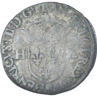 Monnaie, France, Henri III, Douzain Aux Deux H, 1576, Toulouse, 2nd Type, TB+ - 1574-1589 Heinrich III.