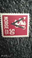 NORVEÇ-1941-                    50ÖRE        SÜRSARJLI        UNUSED - Nuovi