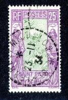 1042 Wx St Pierre 1932 Scott 143 Used (Lower Bids 20% Off) - Oblitérés