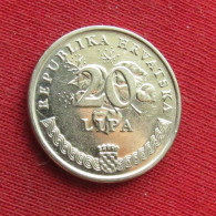 Croatia 20 Lipa 1993 KM# 7 Lt 819 *VT Croatie Croacia Croazia - Croatie