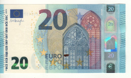 20 EURO  Firma DRAGHI    E 007 E4    EC5157077075  /  FDS - UNC - 20 Euro