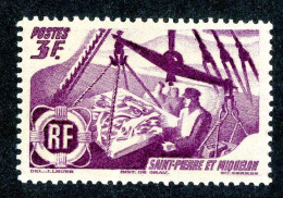 1075 Wx St Pierre 1947 Scott 334 M* (Lower Bids 20% Off) - Neufs