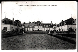 Champigny Sur Veude. Le Château. De Degouge Ou Degonge ? à M. Et Mme Issenschmitt Brockway à Croissy. 1925. - Champigny-sur-Veude